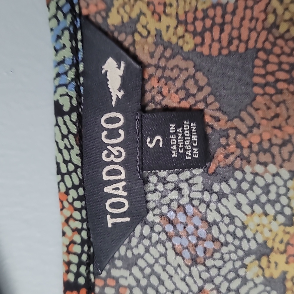 Toad&Co Women's Tank Top - Floral Black and Yellow - Picture 6 of 10